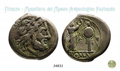 Vittoriato anonimo 211 a.C. (Roma)