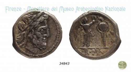 Vittoriato anonimo 211 a.C. (Roma)