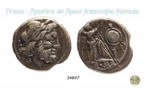 Vittoriato anonimo 211 a.C. (Roma)