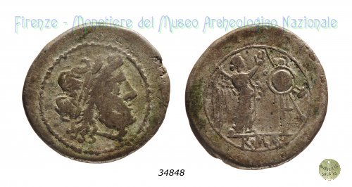 Vittoriato anonimo 211 a.C. (Roma)