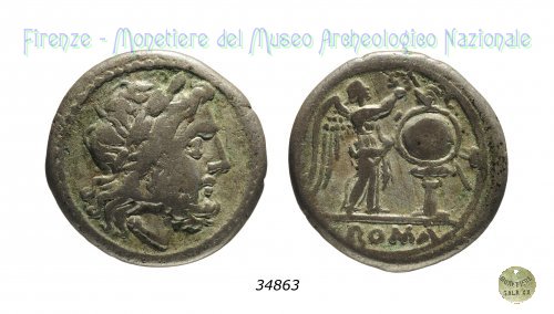 Vittoriato anonimo 211 a.C. (Roma)