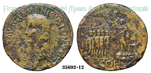 ADLOCVT - RIC 32 37-38 d.C. (Roma)