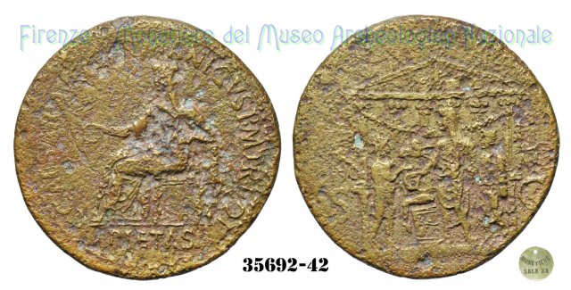 DIVO AVG. (S.C.) - Ric.36 37-38 d.C. (Roma)