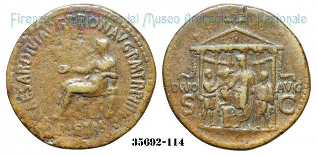 DIVO AVG. (S.C.) - Ric 51 40-41 d.C. (Roma)