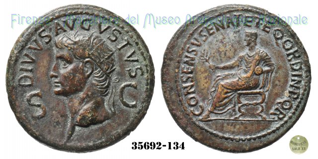 DIVVS AVGVSTVS (S.C.) - RIC 56 37-41 d.C. (Roma)