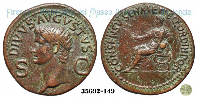 DIVVS AVGVSTVS (S.C.) - RIC 56 37-41 d.C. (Roma)