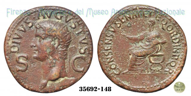 DIVVS AVGVSTVS (S.C.) - RIC 56 37-41 d.C. (Roma)