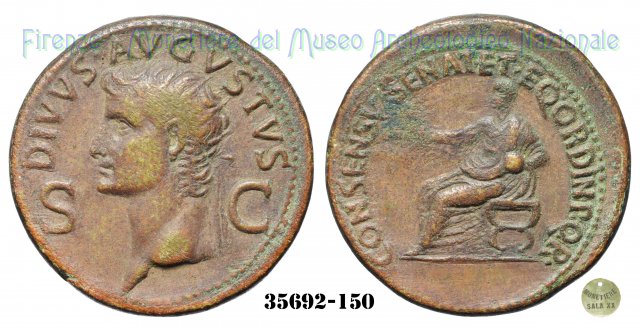 DIVVS AVGVSTVS (S.C.) - RIC 56 37-41 d.C. (Roma)