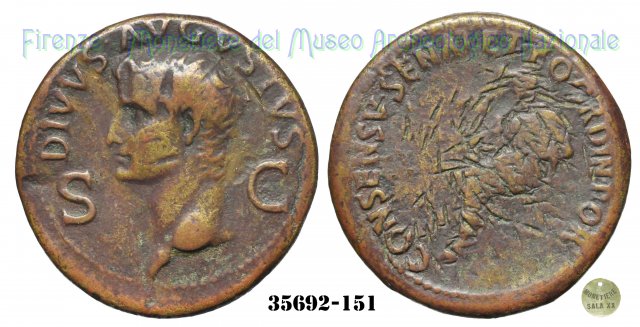 DIVVS AVGVSTVS (S.C.) - RIC 56 37-41 d.C. (Roma)