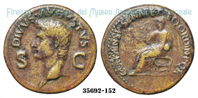 DIVVS AVGVSTVS (S.C.) - RIC 56 37-41 d.C. (Roma)