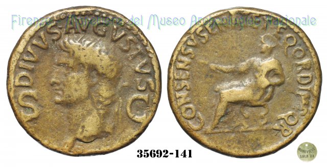 DIVVS AVGVSTVS (S.C.) - RIC 56 37-41 d.C. (Roma)