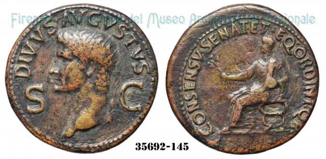 DIVVS AVGVSTVS (S.C.) - RIC 56 37-41 d.C. (Roma)