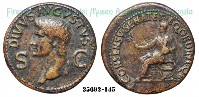 DIVVS AVGVSTVS (S.C.) - RIC 56 37-41 d.C. (Roma)