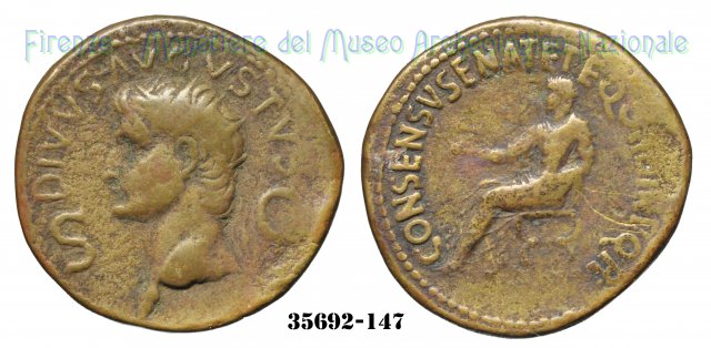 DIVVS AVGVSTVS (S.C.) - RIC 56 37-41 d.C. (Roma)