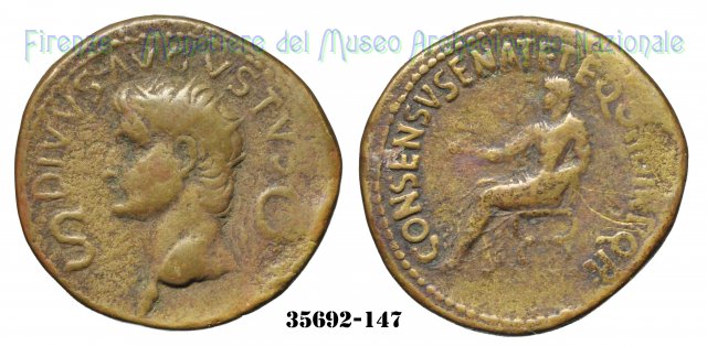 DIVVS AVGVSTVS (S.C.) - RIC 56 37-41 d.C. (Roma)