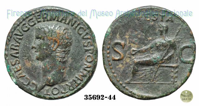 VESTA (S.C.) - Ric. 38 37-38 d.C. (Roma)