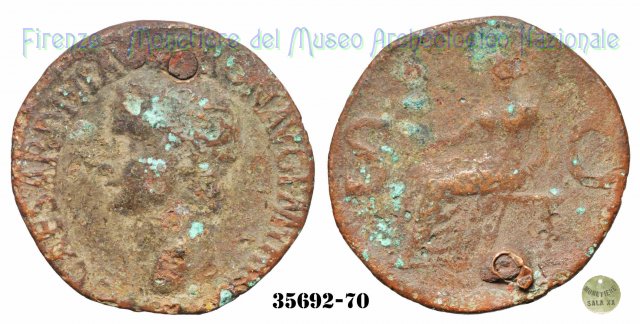 VESTA (S.C.) - Ric. 38 37-38 d.C. (Roma)