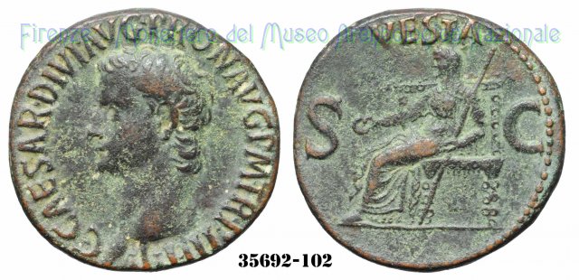 VESTA (S.C.) - Ric 47 39-40 d.C. (Roma)