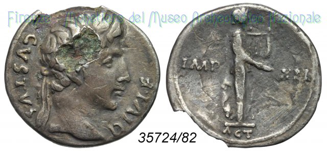 IMP - XII / RIC 193a 11-10 a.C. (Lugdunum)