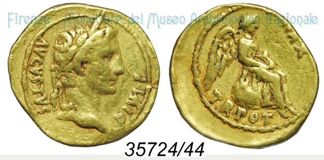 TR POT – XVII RIC 203 7-6 a.C. (Lugdunum)