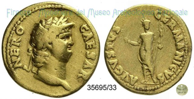 AVGVSTVS GERMANICVS | Ric. 46 64-65 d.C. (Roma)