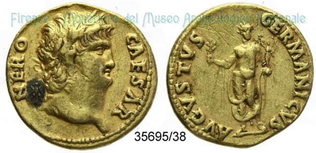 AVGVSTVS GERMANICVS | Ric. 46 64-65 d.C. (Roma)