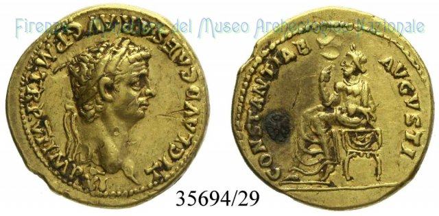 CONSTANTIAE AVGVSTI - Ric. 31 46-47 d.C. (Roma)