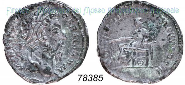 FORT DVCI TR P XXX IMP VIII COS III - Ric. 343 175-176 d.C. (Roma)