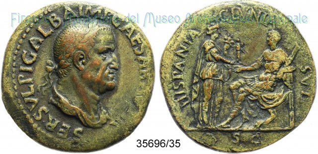 HISPANIA — CLVNIA — SVL | Ric 470 68 d.C. (Roma)