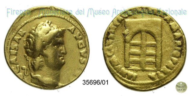 IANVM CLVSIT PACE P R TERRA MARIQ PARTA - Ric50 64-65 d.C. (Roma)