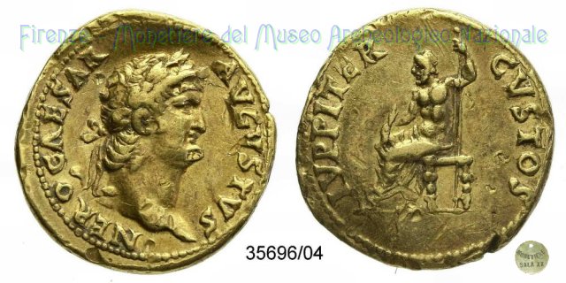 IVPPITER CVSTOS - Ric.52 64-65 d.C. (Roma)