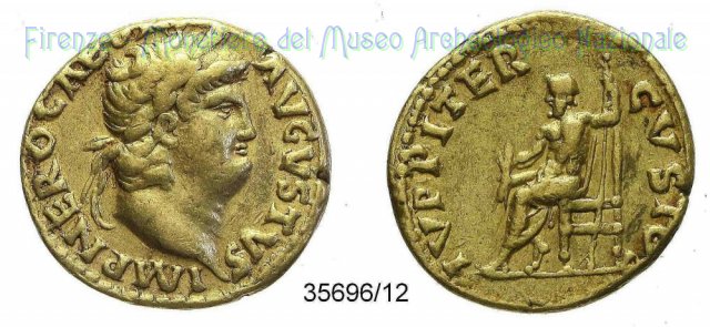 IVPPITER CVSTOS - Ric.63 66-67 d.C. (Roma)