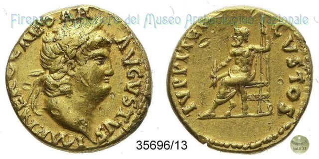 IVPPITER CVSTOS - Ric.63 66-67 d.C. (Roma)