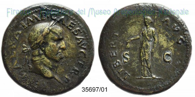 LIBERT AVG - Ric 436 68 d.C. (Roma)
