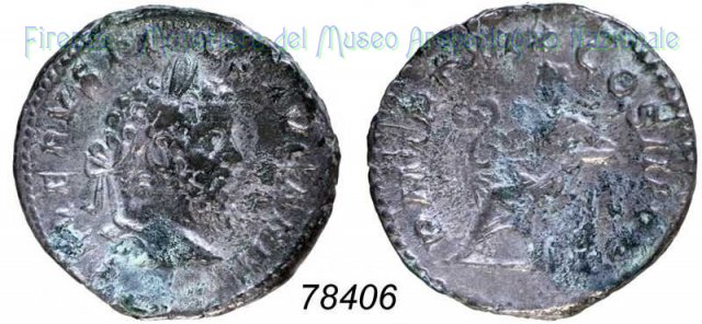 P M TR P XIX COS III PP (Salus) - Ric. 245 211 d.C. (Roma)