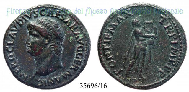 PONTIF MAX TR P IMP P P (Senza S.C.) - Ric. 82 62 d.C. (Roma)