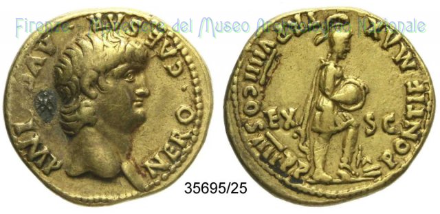 PONTIF MAX TR P VIIII COS IIII P P / EX-SC | Ric38 62-63 d.C. (Roma)