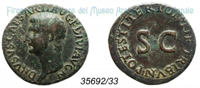 PONTIF TRIBVN POTEST ITER - Ric. 45 (Tib) 21-22 d.C. (Roma)