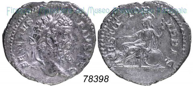 RESTITVTOR VRBIS - Ric. 288 (Vol. IV, 1) 201-210 d.C. (Roma)