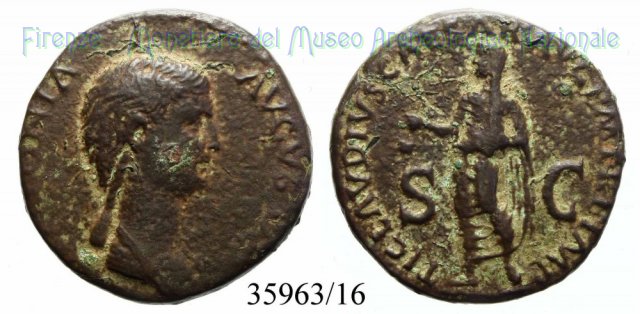 TI CLAVDIVS CAESAR AVG P M TR P IMP S-C | Ric92 41-50 d.C. (Roma)