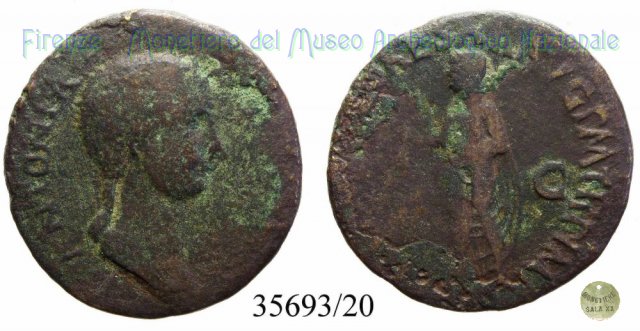 TI CLAVDIVS CAESAR AVG P M TR P IMP S-C | Ric92 41-50 d.C. (Roma)