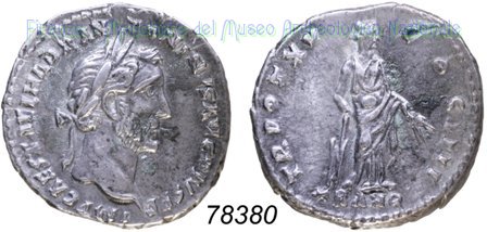 TR POT XV COS IIII / TRANQ - RIC 218 151-152 d.C. (Roma)