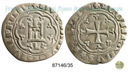 Grosso del III tipo 1339-1344 (Genova)