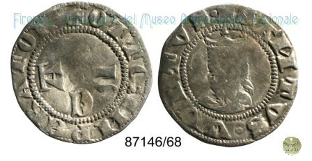 Grosso da 3 soldi 1372-1386 (Lucca)