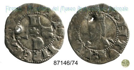 Grosso da 3 soldi 1387-1400 (Lucca)