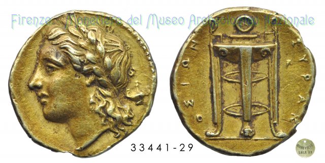 Apollo - Tripode 310-300 a.C. (Syracusae)