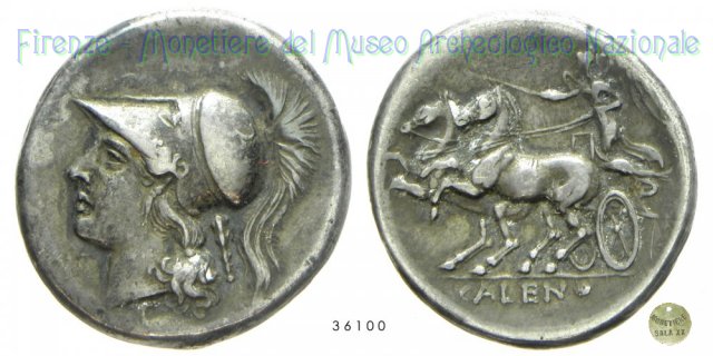 Didracma 334-268 a.C. (Cales)