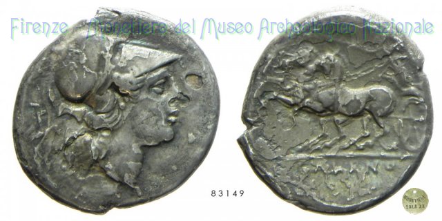 Didracma 334-268 a.C. (Cales)