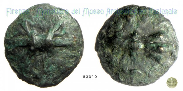 Quadruncia ridotta 217-212 a.C. (Luceria)