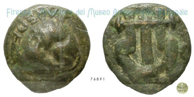 Semisse 280-240 a.C. (Tuder)